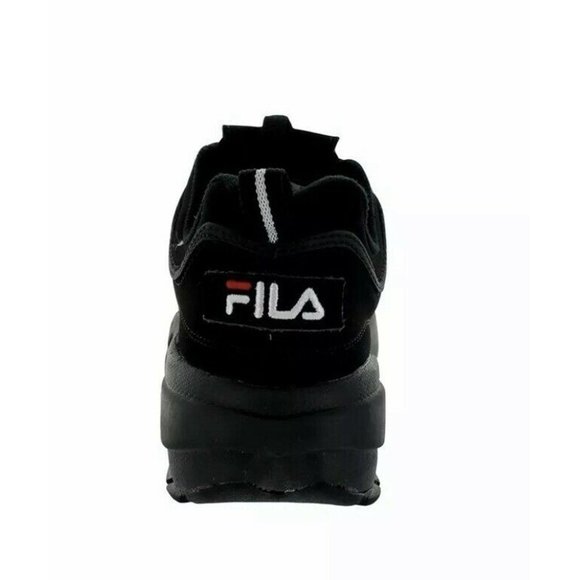 Fila Disruptor II Black Running Sneaker sz 6.5 - Picture 2 of 7